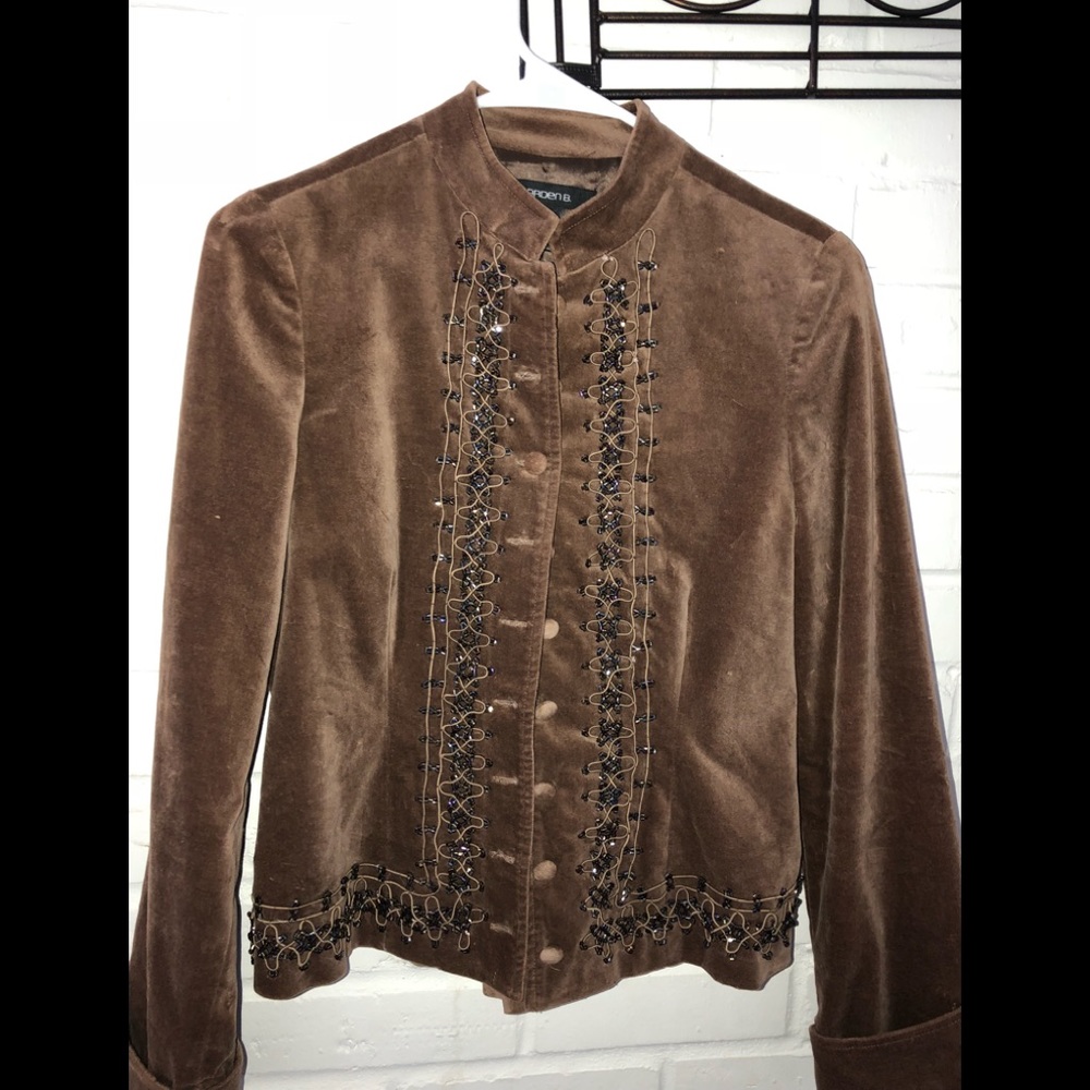 Arden B beaded blazer Medium